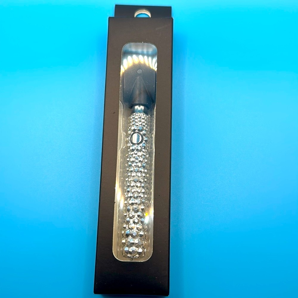 Silver Rhinestone 510 Threaded Battery - Picture 3 of 3
